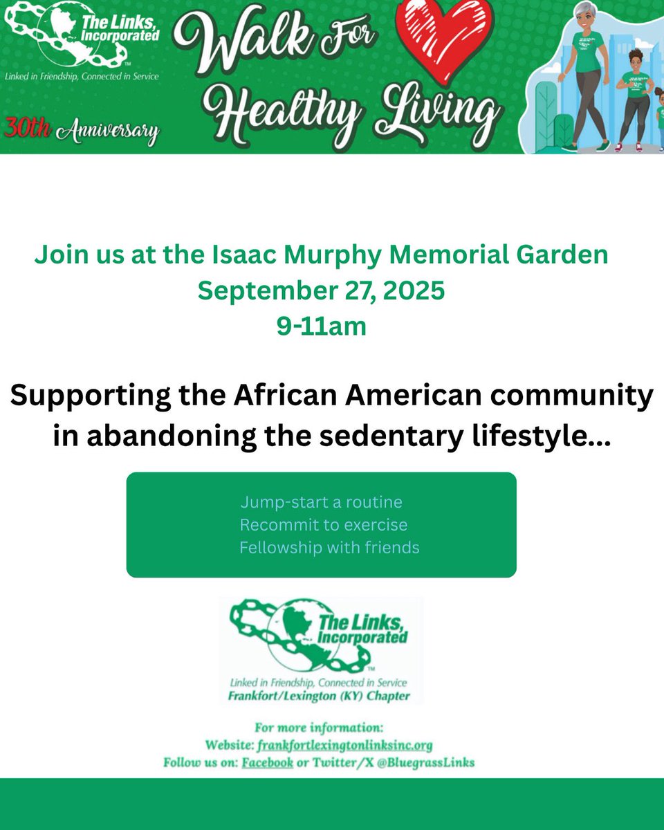 Frankfort/Lexington (KY) Chapter of The Links tweet media