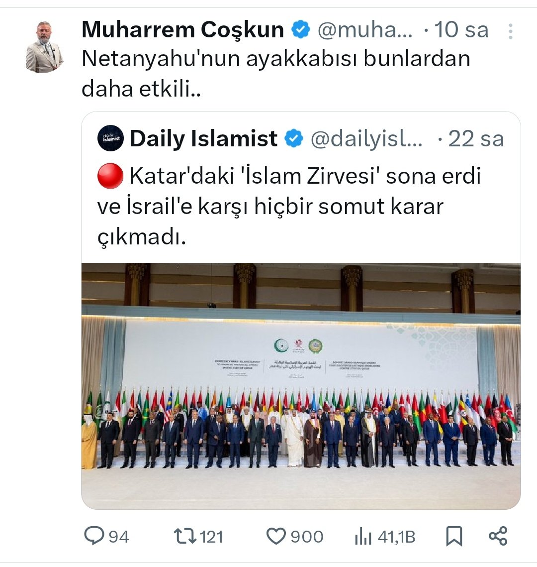 AKSakal (@aksakallibey) on Twitter photo Herkes haddini bilecek hem bizim mahallede takılacaksınız hem de REİS'e laf edeceksiniz! Derhal özür dileyin!
Size öyle bir boykot yaparız ki netanyahunun ayakkabısını mumla ararsınız!!!
<a href="/akittv/">AKİT TV</a> <a href="/yeniakit/">Yeni Akit Gazetesi</a> <a href="/muharice/">Muharrem Coşkun</a> Herkes haddini bilecek hem bizim mahallede takılacaksınız hem de REİS'e laf edeceksiniz! Derhal özür dileyin!
Size öyle bir boykot yaparız ki netanyahunun ayakkabısını mumla ararsınız!!!
<a href="/akittv/">AKİT TV</a> <a href="/yeniakit/">Yeni Akit Gazetesi</a> <a href="/muharice/">Muharrem Coşkun</a>