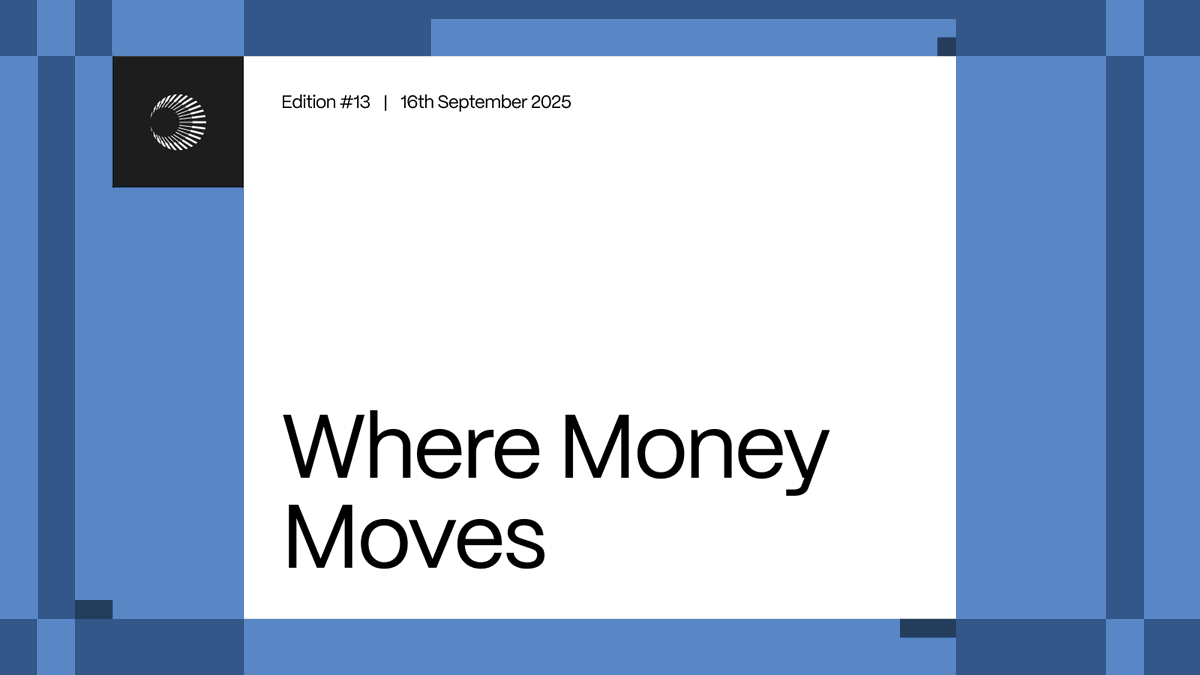 Plasma's tweet photo. The thirteenth edition of our newsletter, Where Money Moves, is live.

Twice a month, we unpack the key trends, developments, and data shaping the stablecoin industry.

Dive in. https://t.co/mSQxPuZ9P0