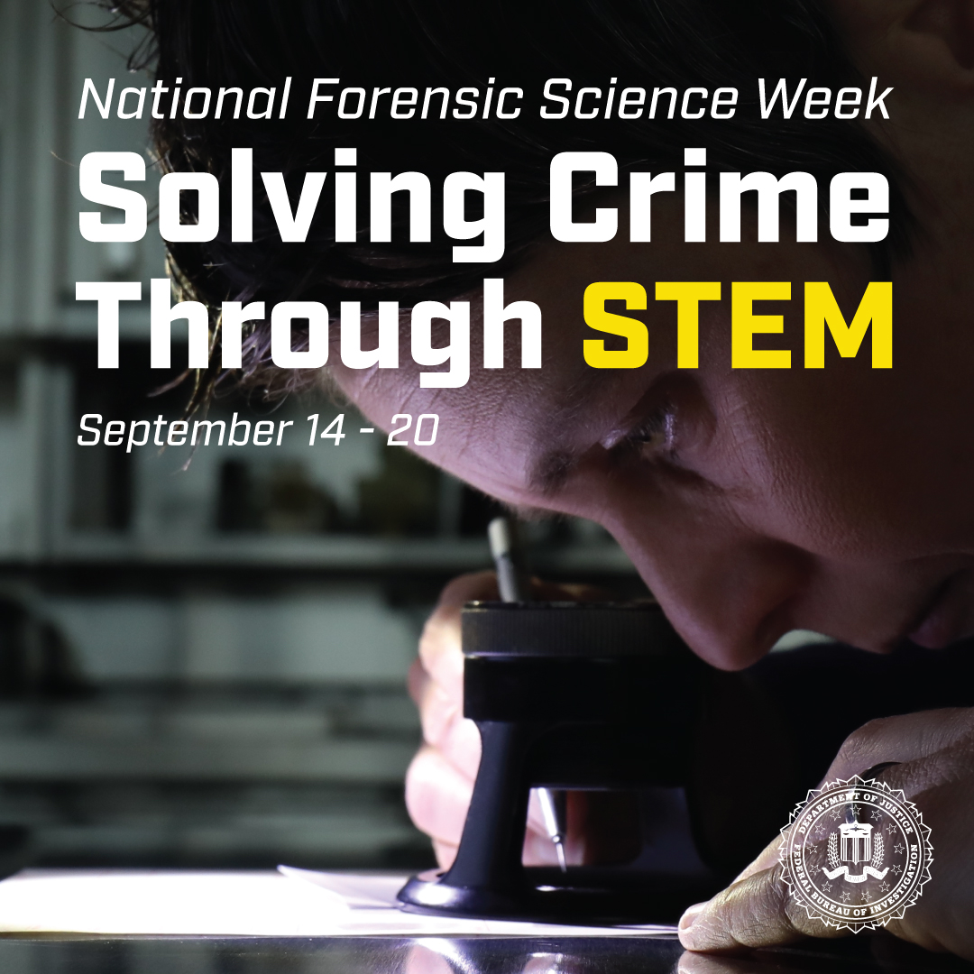 From diligently preserving and analyzing evidence to investigating financial crimes, FBI forensics professionals tackle complex challenges with every assignment. This National Forensic Science Week, learn more about FBI forensics careers at fbijobs.gov/forensics.