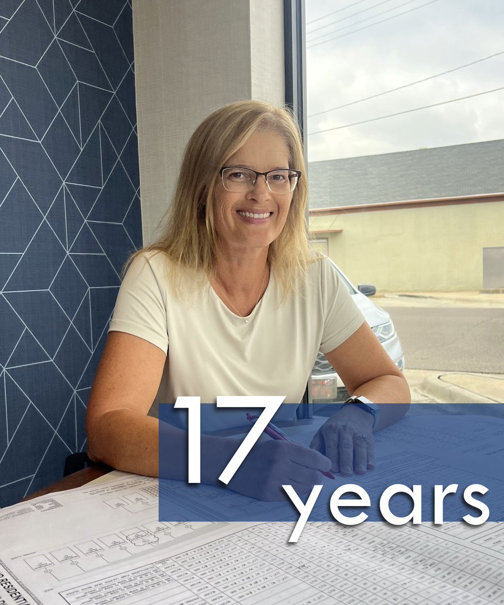 EngConsultPA's tweet photo. We want to wish Laura a happy 17-year anniversary with EC! We are grateful for all her hard work in leading our electrical department. https://t.co/Jxk3LHov9K