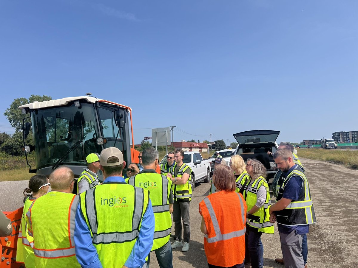 Thanks to the many MN House of Representative Transportation Committee members, organized by Co-Chair <a href="/Jonkoznick/">State Rep Jon Koznick</a>, who toured the concrete paving project on I-35 in Burnsville. We learned about the importance of a strong foundation so roads last 50+ years.