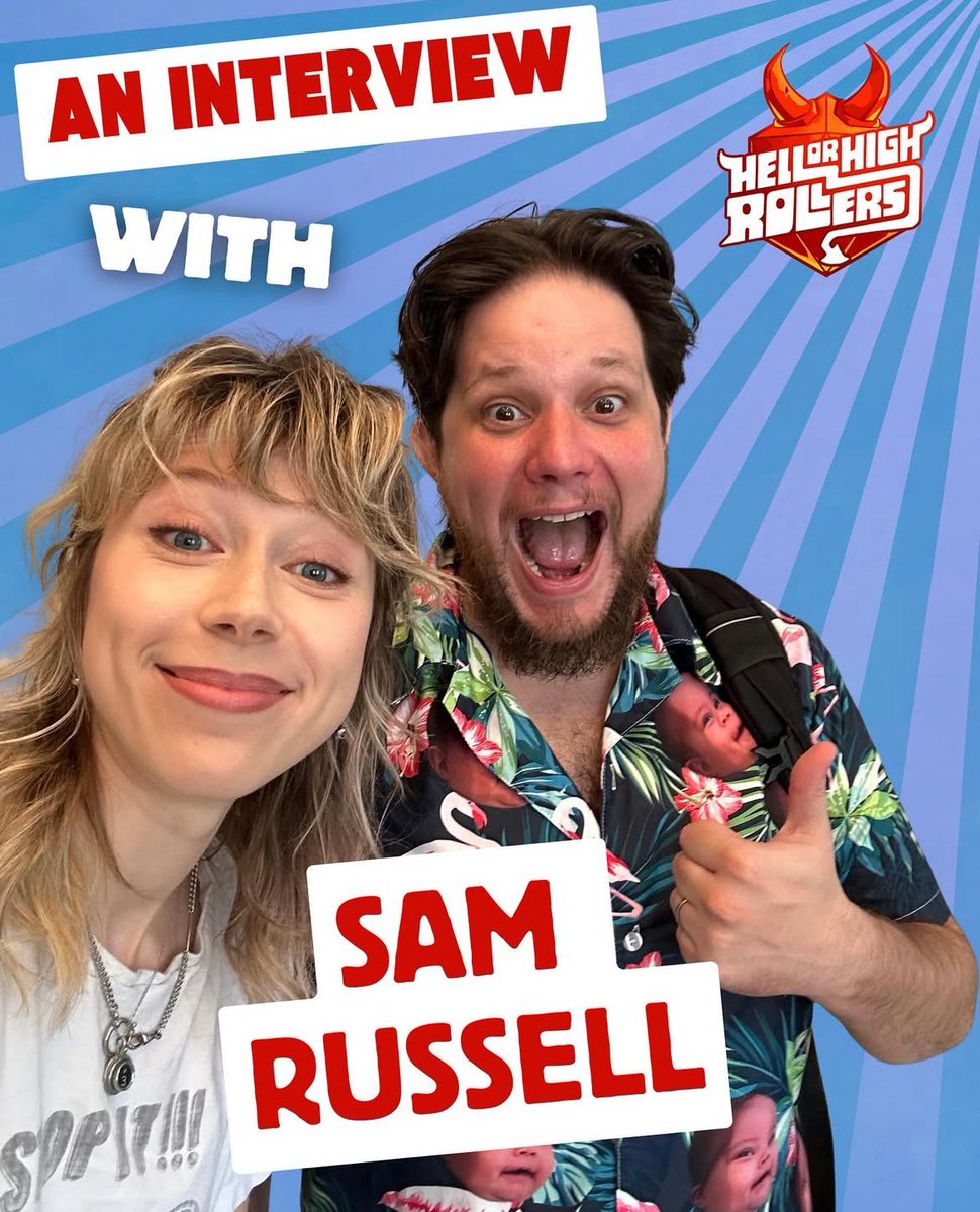 Next up on Roll Call, Ellie chats with Sam Russell from London-based improv company Shoot From The Hip!

We talk all things improv and their brand-new D&amp;D channel Roll From The Hip 🎲

youtu.be/qBMZE6yi9iI?si…

#dndpodcast #rollfromthehip #dnd #ttrpg #youtube #mischieftheatre