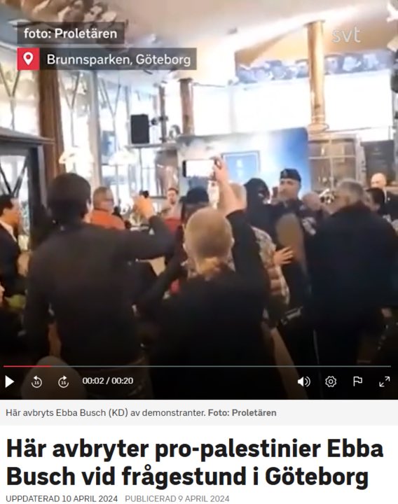 Ebba Busch tweet media