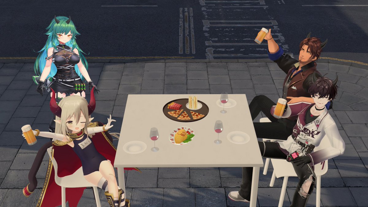 かんぱーい！ 
楽しい時間をありがとう！
また飲みましょう！🍻