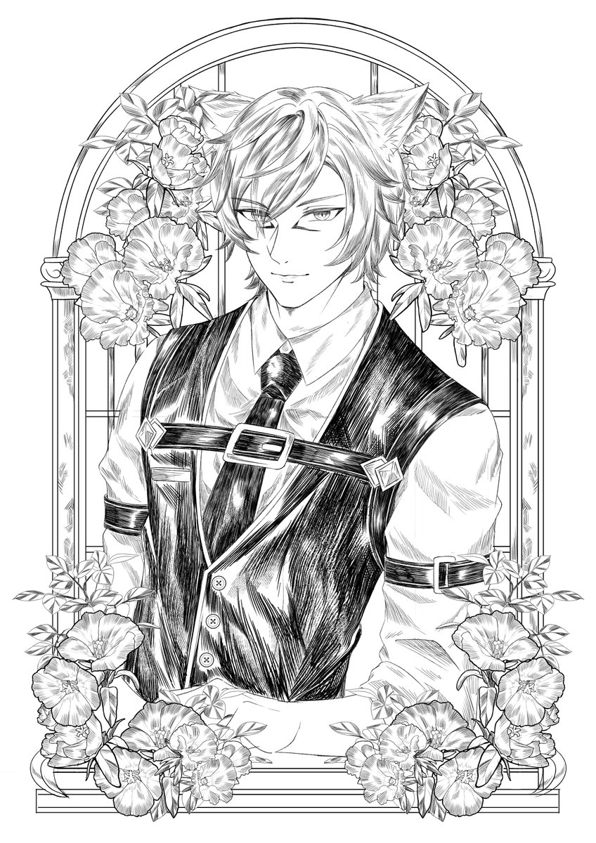 xiv character commission for 
@/Hexy L'va @/Sumire Tsukimi @/Izana Eyrixen
.
.
.
#FFXIVART #FFXIV #Commission