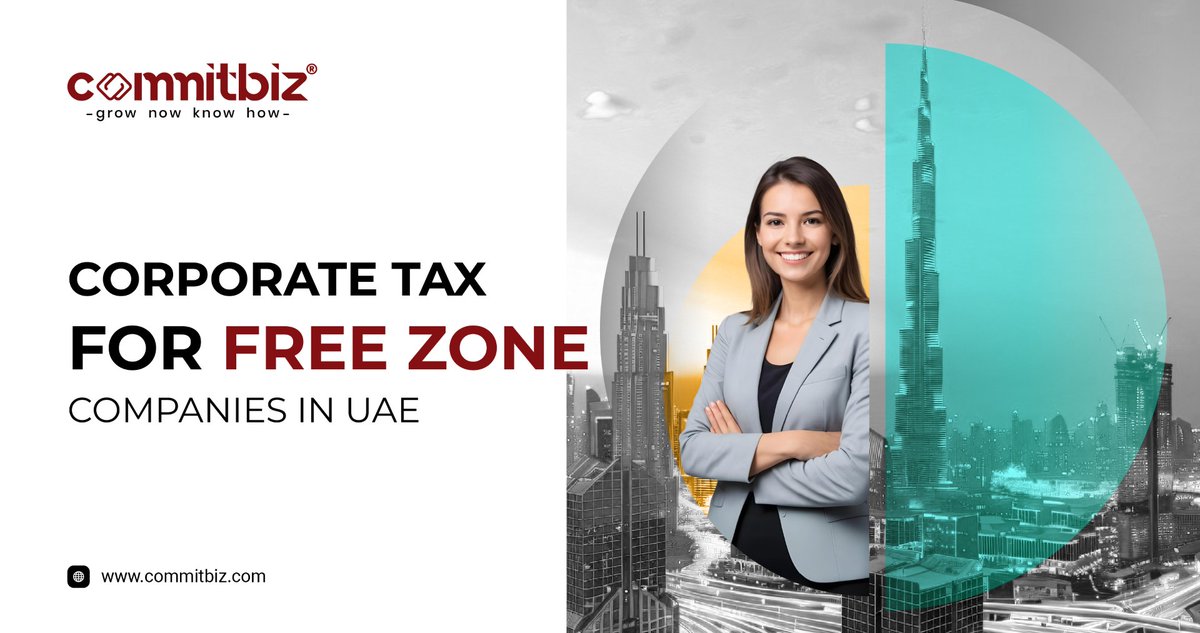 Commitbiz's tweet image. Corporate tax applies to UAE free zones with 0 percent on qualifying income and 9 percent on non-qualifying income. To get a better understanding, you can check out our latest blog:
commitbiz.com/blog/corporate…

#CorporateTaxUAE #BusinessSetupinUAE #Commitbiz