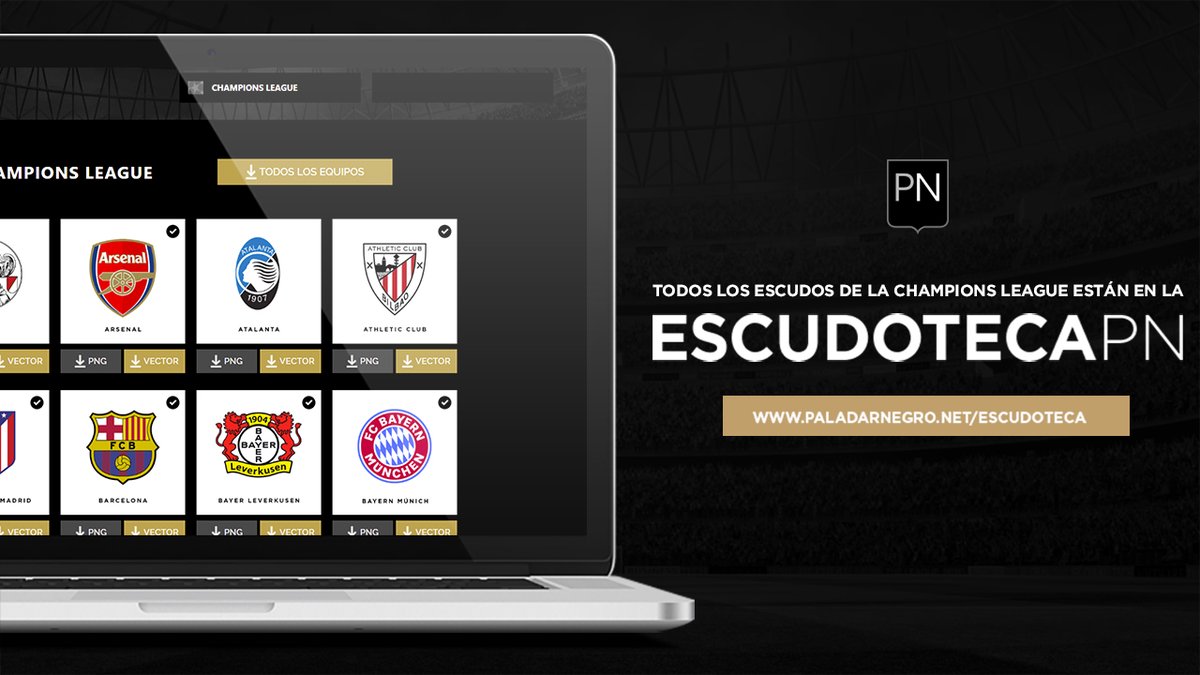 🌟 ¡Empieza la Champions League!

Descargá los escudos de los 36 clubes clasificados a la fase de liga de la #UCL (en formato vector y png).

👉🏼 paladarnegro.net/escudoteca/cha…