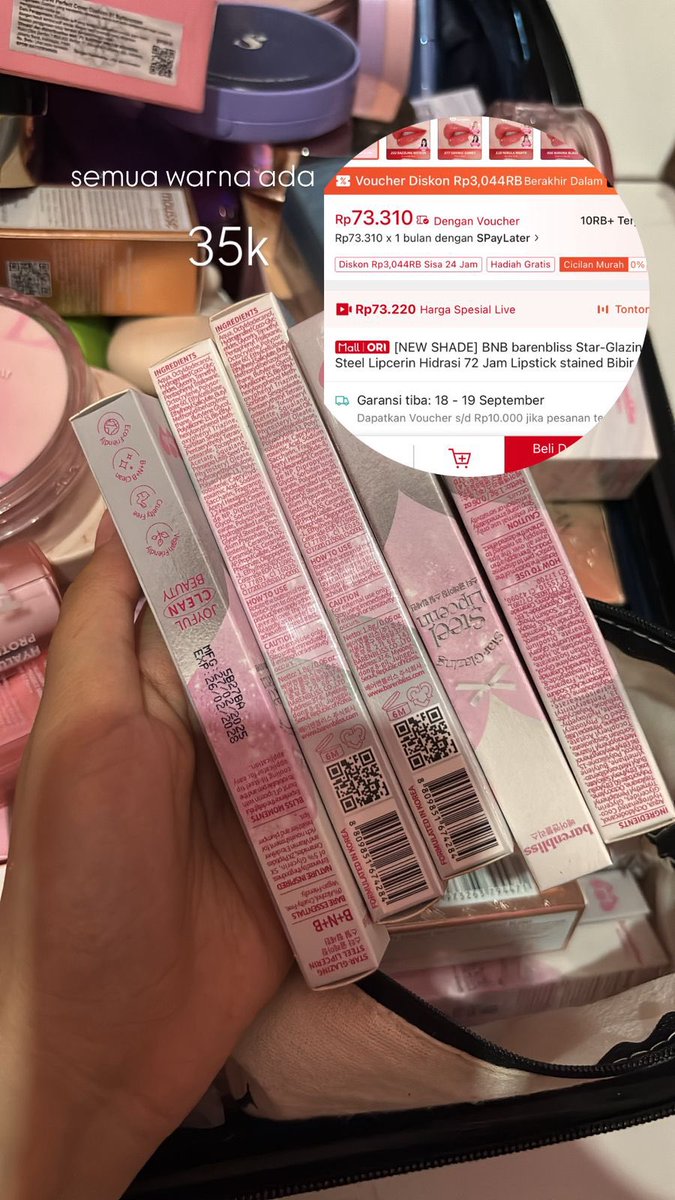 itskikajoy's tweet photo. yuk yg mauuu udah murce banget inii 
#wts #zonajajan #preloved #murce https://t.co/uBeJiNqmJo