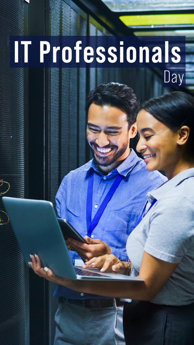ProviTweet's tweet image. To the ones who fix it by turning it off and on again. Thank you. Happy IT Professionals Day!
provinet.com
#ProviNET #ProviNETSolutions #ITProfessionalsDay #TechLeaders #TechAppreciation #DigitalInnovators #ITProsDay