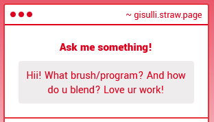 Gisulli_'s tweet photo. answering some of your questions 🦐

1- I'm not really interested, I like the vore more 😋

2- Eh? no entiendo, perdon 😭

3- tyy ✨
Use Clip Studio Paint, and in the fourth image I leave you a capture of the brush I use 🖌️
Sorry for my program in Spanish https://t.co/LaEvHVnRwy