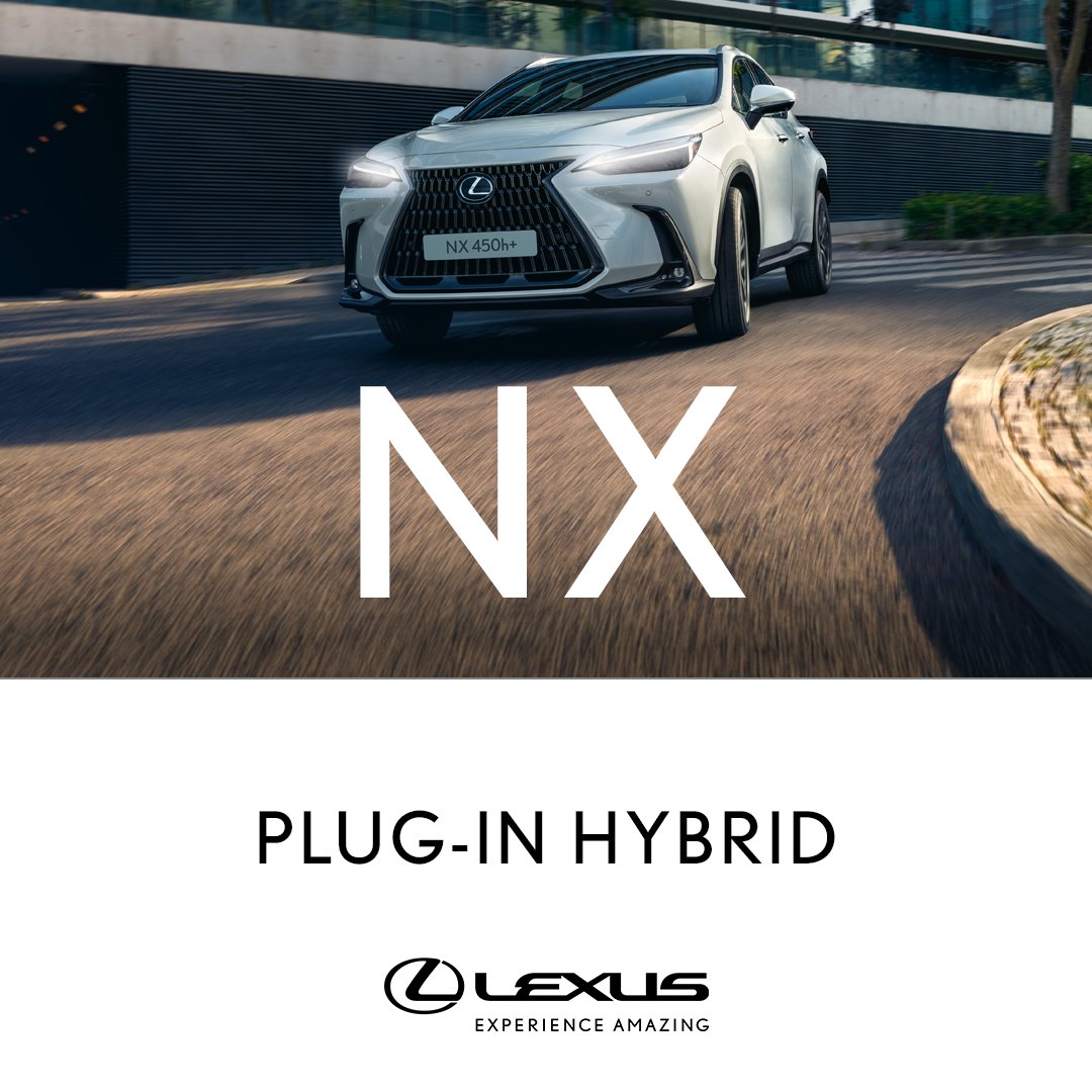 Meet the Lexus NX Plug-in Hybrid. 

This mid-size luxury SUV turns heads with striking looks and advanced technology.

Visit our website today to discover this stunning model: bit.ly/41sQPh6