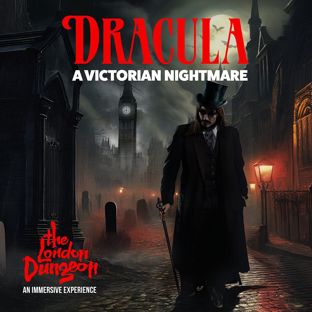 LondonDungeon's tweet image. 🦇 This Halloween, The London Dungeon takes you back to 1886…
The Count has crossed land and sea — and he’s hunting for more than his lost beloved.

Dare to face Dracula in his crypt? 🩸

👉 Pre-book now: thedungeons.com/london/whats-i…