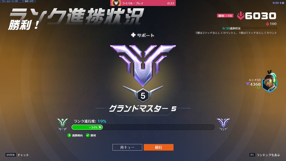 オーバーウォッチおじさん界隈のスターめざします