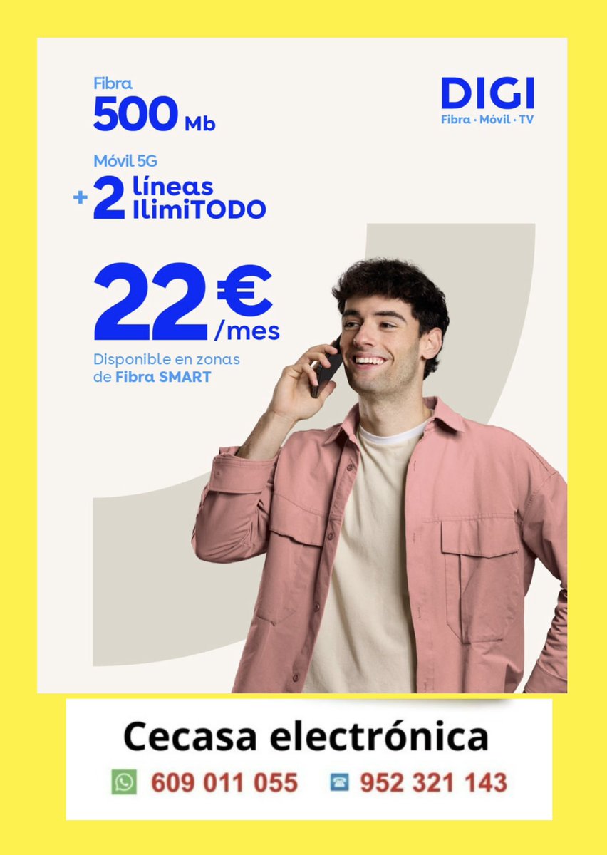 CECASAELECTRONI's tweet photo. Te lo ponemos fácil ! 
📲 whatsapp 609011055  
 
😀 Tienda física en Málaga, Avda de Velázquez 18
Bda El Torcal https://t.co/j9Lac8gZvZ