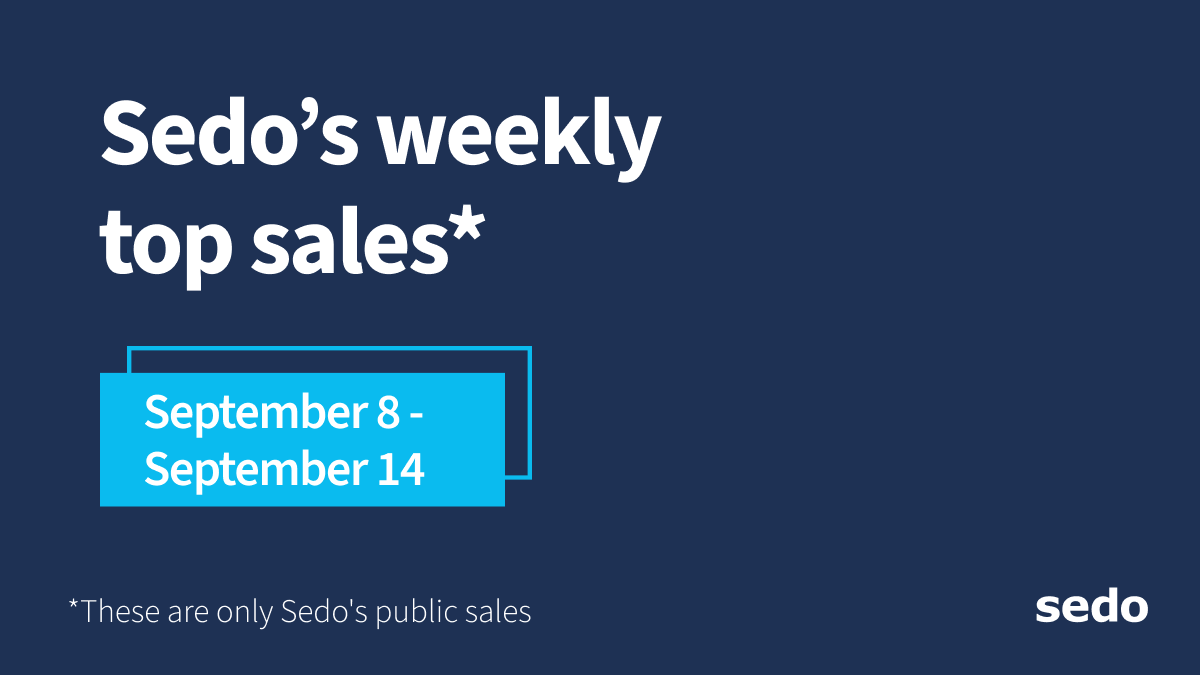 Sedo's tweet image. The week of $15,000/€15,000 #sales

The sale of Agent .email once again demonstrates how cleverly TLDs can be used in combination with #keywords. 

Meanwhile, the other two #deals also brought in €15,000 and $15,000, respectively - what a coincidence!

#sedo #domains…
