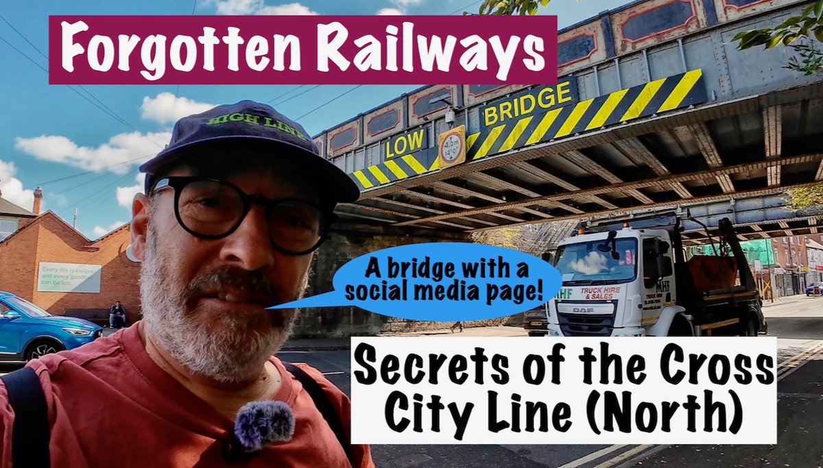 A railway bridge with a page on X, a lost canal junction and a starting point for an old Motorail service. Just three of the secrets of Birmingham's Cross City Line North. Click on the link to view.
youtu.be/2STZGrh7nvY