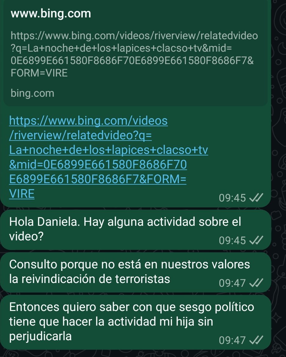 chiquichui's tweet photo. Ahora La noche de los ✏️
Que cosa que no se terminan de extinguir estos semilleros de zurdos https://t.co/EVydQvjT5i