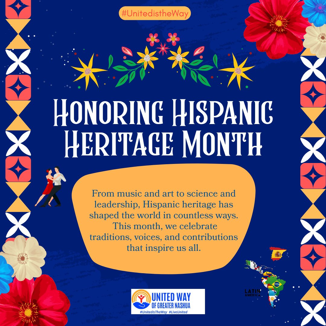 Happy Hispanic Heritage Month! 🥳

This year's theme, 'Honoring the Past, Inspiring the Future,' celebrates the unwavering resilience, rich heritage, and boundless potential of Hispanic and Latino communities in the US, illuminating a brighter tomorrow for all! ☺️