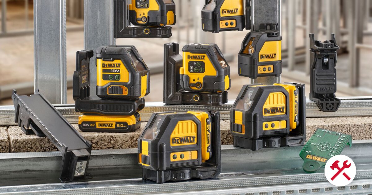 🔧 Precisión, rapidez y resistencia.
Los láseres de líneas cruzadas DEWALT son el aliado perfecto en obra.
Autonivelantes, visibles y listos para rendir.
📌 Con <a href="/DEWALTtough/">DEWALT</a>, cada línea cuenta.
#DEWALT #NivelLáser #CrossLine #Profesional #Obra
