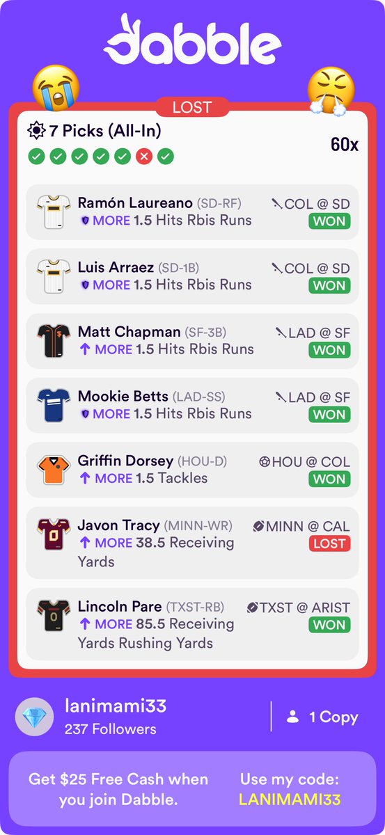 sisilovexo's tweet image. Was 5 yrds short of a victory 😭 #DabbleReverse Username: lanimami33