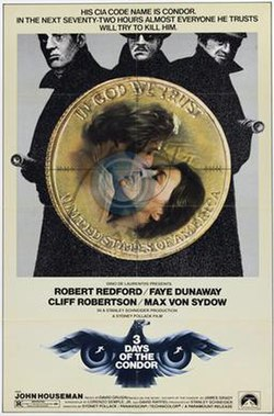 SpiesVespers's tweet photo. Robert Redford has died. Played the world's most famous OSINT analyst in Three Days of the Condor. Also reportedly made some other movies. https://t.co/IuNd1Mej7D