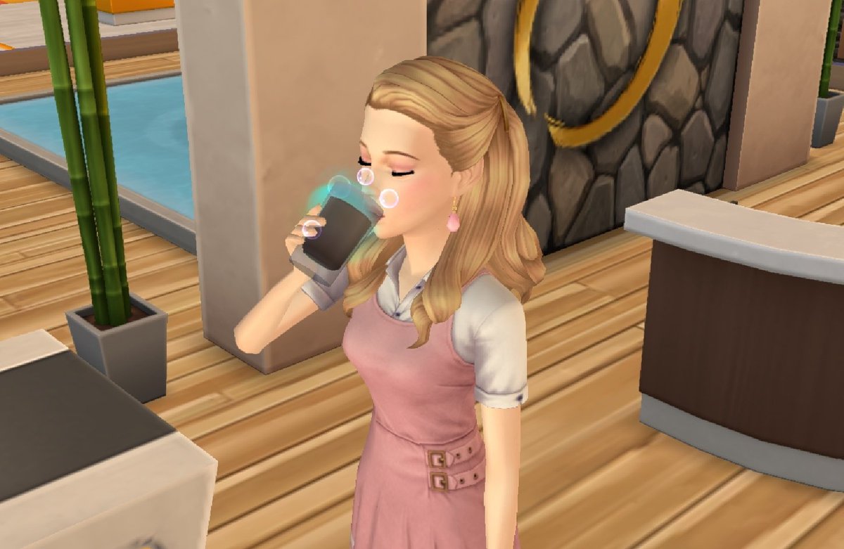 Sims_Mobile09's tweet image. 상큼한 음료가 땡기는 요즘🍊