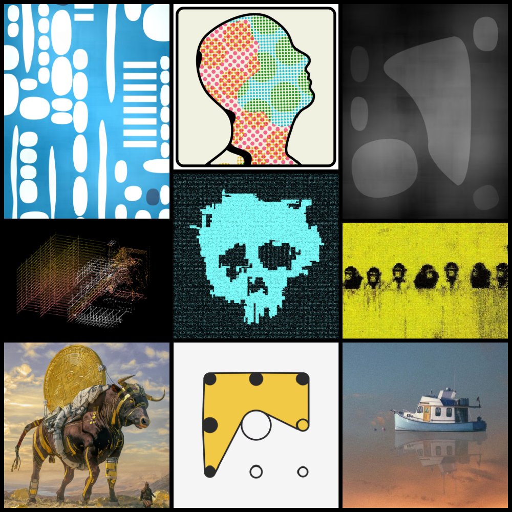 🖼️ 24 HOURS OF ART 📊 September 16, 2025

🪨 Pebbles Palettes
“Yesterday a dream came true” said <a href="/Ars0nic/">Arsonic</a>.

One half of the artist duo <a href="/Ze_blocks/">Zeblocks</a>, creators of the first ‘NextGen 6529’ generative collection ‘Pebbles’, fulfills a long anticipated mission: complete a full Pebbles