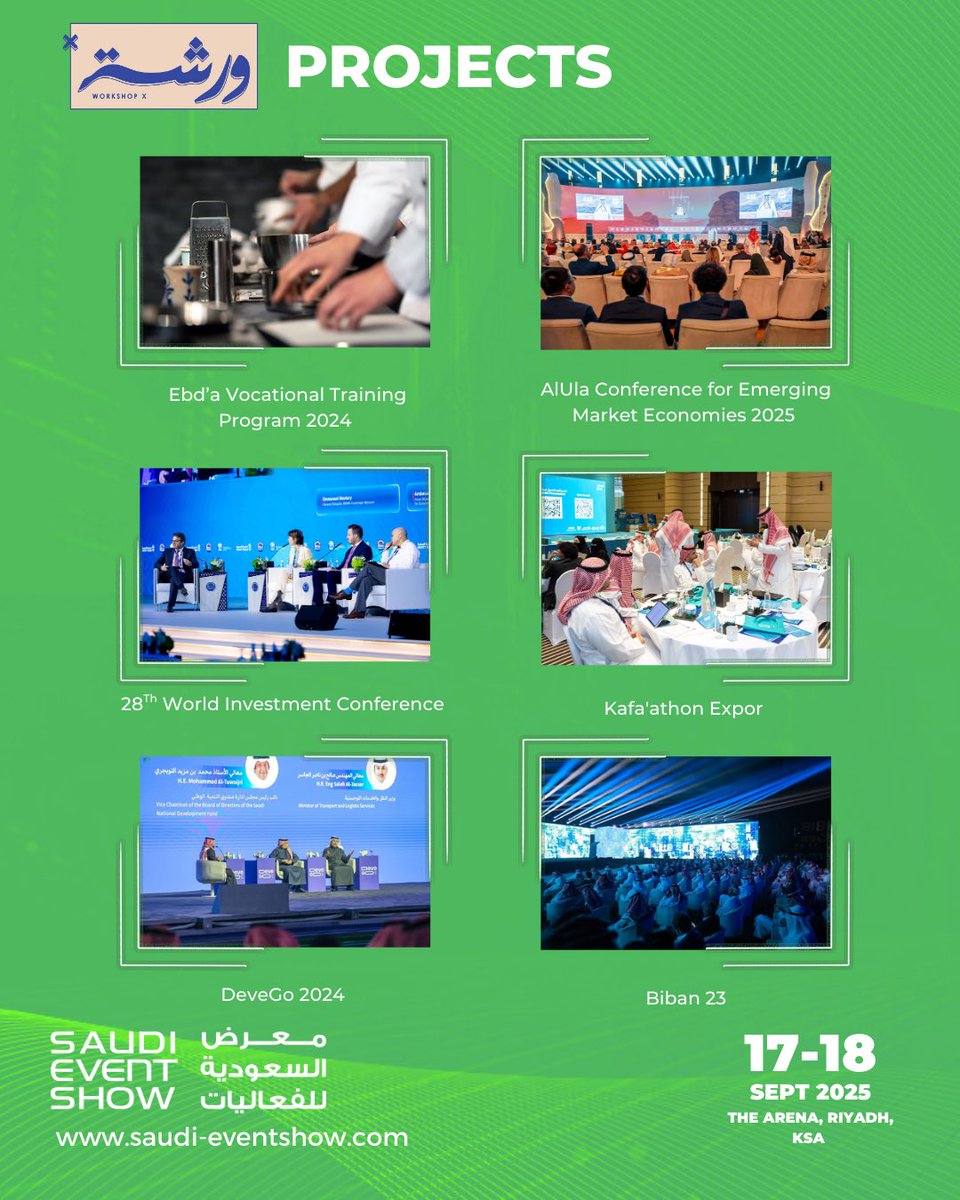 Connect with the Workshop X team at Stand No. H59 to explore how they can elevate your event.

Register today for free-bit.ly/40zgEvo

#SES2025 #WorkshopX