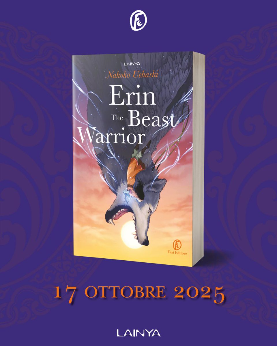 «Erin – The Beast Warrior» di Nahoko Uehashi, il seguito di «Erin – The Beast Player», arriva in libreria il 17 ottobre.

#fazieditore #lainya