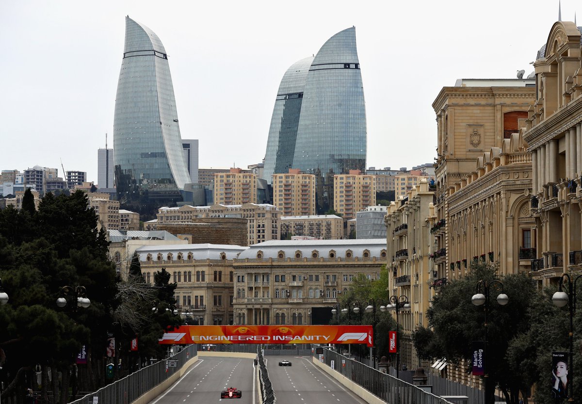 More like Baku Pretty Circuit 😍

Always an incredible backdrop for a Grand Prix!

#F1 #AzerbaijanGP <a href="/BakuCityCircuit/">UFC Baku / F1 Azerbaijan GP🇦🇿</a>