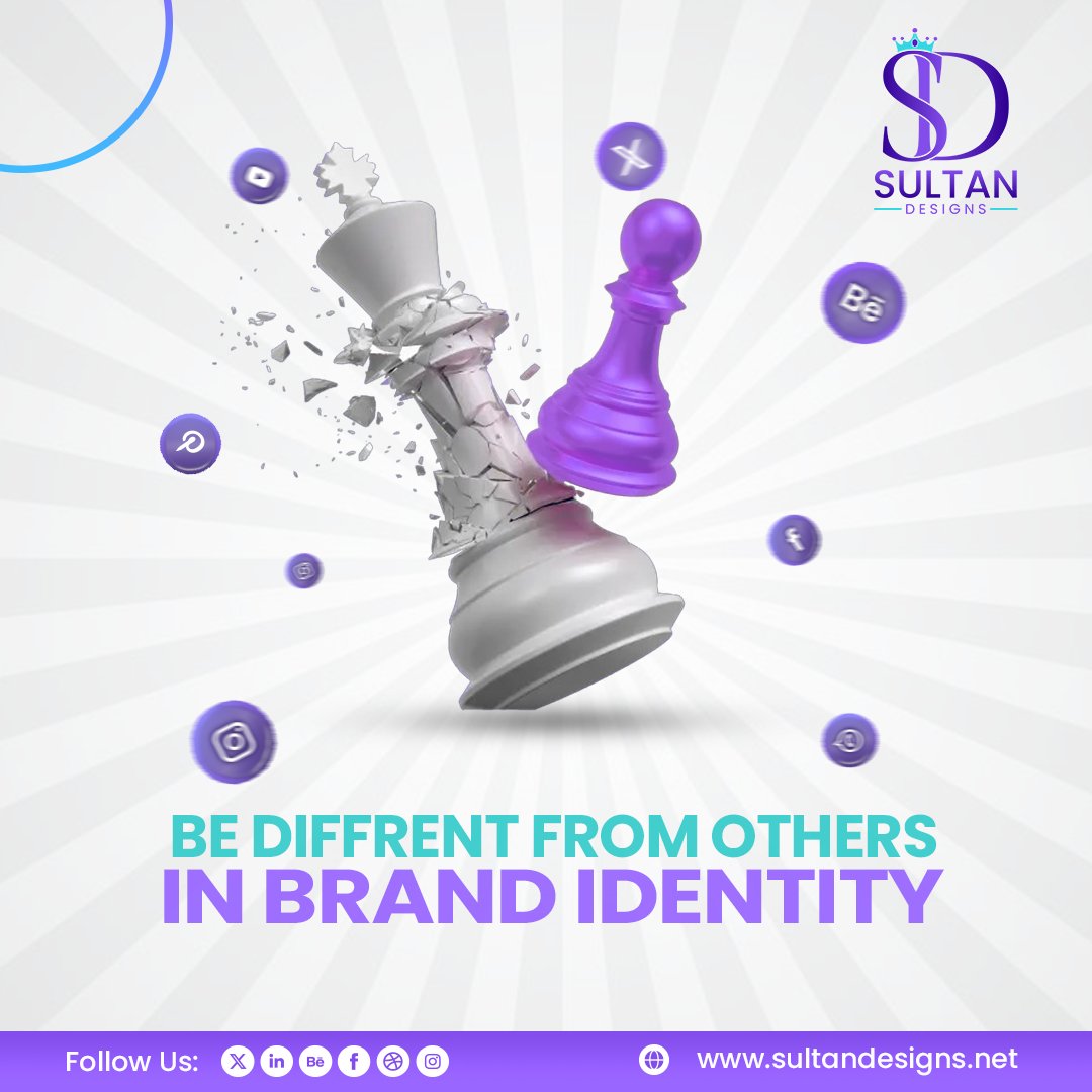 SultanDesigns1's tweet image. ♟️ In branding, the bold ones win.
Be different. Be unforgettable.
👉 Let us design your brand identity.
Ready to strengthen your brand presence? Let’s connect.
#SultanDesigns #sultandesigns #BrandIdentity #CreativeDesign #BusinessGrowth #Marketing #DesignThatSpeaks