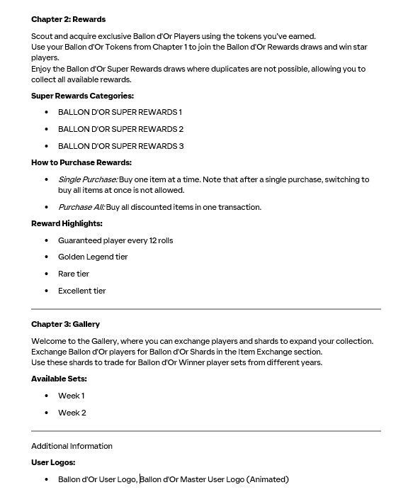 Ballon d'Or 2025 Event

- Expected Date: 22nd September