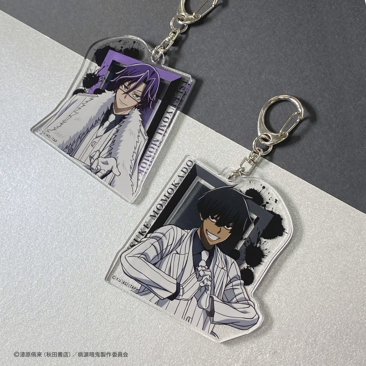 桃源暗鬼 桃角桜介 ビジュアルカードキーホルダー 桃源暗鬼」アクリルキーホルダーvol.2 桃角桜介｜の通販は