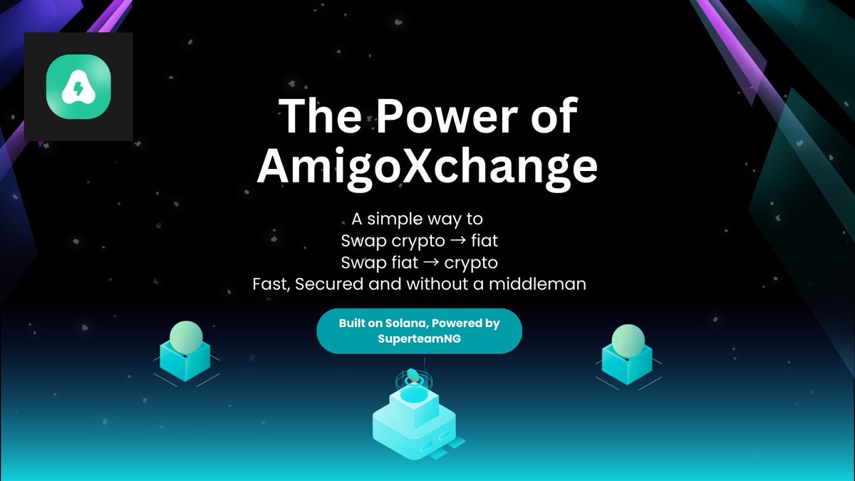 <a href="/OgaCraftApp/">OgaCraft</a> <a href="/SuperteamNG/">Superteam Nigeria</a> 4/

 If you've ever tried cashing out crypto in Nigeria… and felt like you needed a PhD in finance😂😀 🎓💸

<a href="/AmigoXchange/">AmigoXchange || Beta</a> is here to deliver you👏😇

No point wasting time. One minute on-chain.
Next, you’re bargaining with random P2P traders and facing the risk and stress.