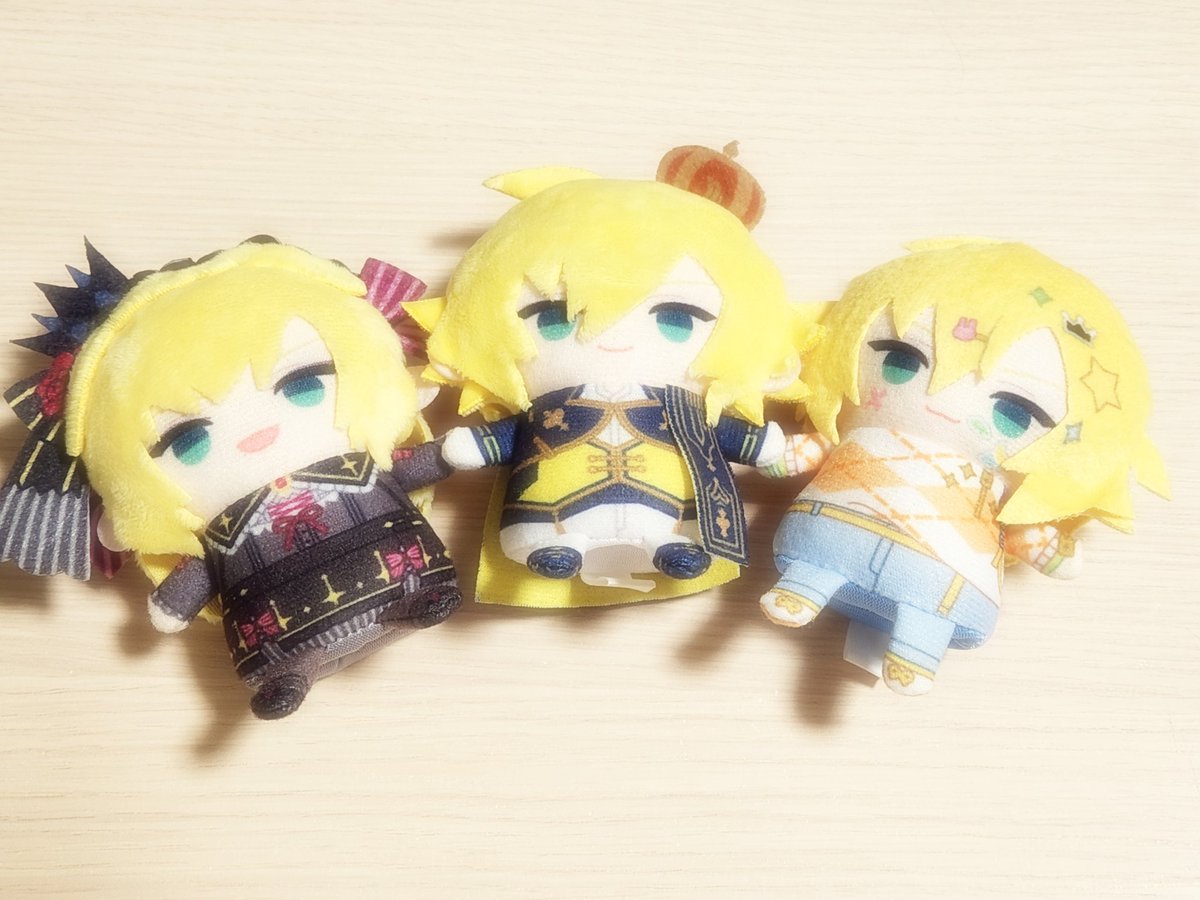 コぱぺ三銃士を連れてきたよ！
だが未だに制服ぱぺをお迎えしていないというバグ