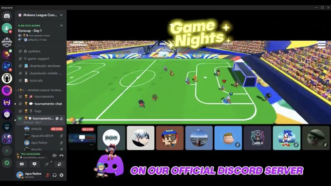 It's Game Night Tuesday! 🎮

The week just got better with our game night. Get ready for some fun and good times with the community!

🗓️TONIGHT, September 16th, at 8:00 PM (GMT-3)
👉 discord.gg/UCrECeVH

We're waiting for you to play and have a great time!

#GameNight