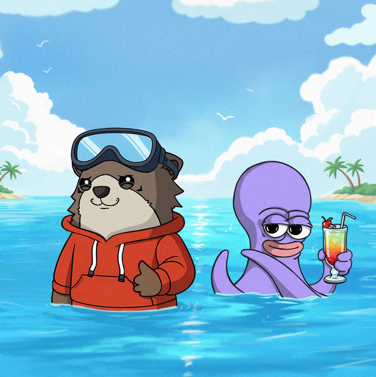 poply_xyz's tweet image. This isn’t an ordinary partnership…

@OctoSwapDex X @poply_xyz

Mint. Swap. And much more to come. 🐙🦦

Poply Leaderboards, Otter holders, and who has Discord role in Poply server, this one’s built for YOU. 

Want to be part of DEX x Launchpad program?
Like, RT, CM Wallet👇