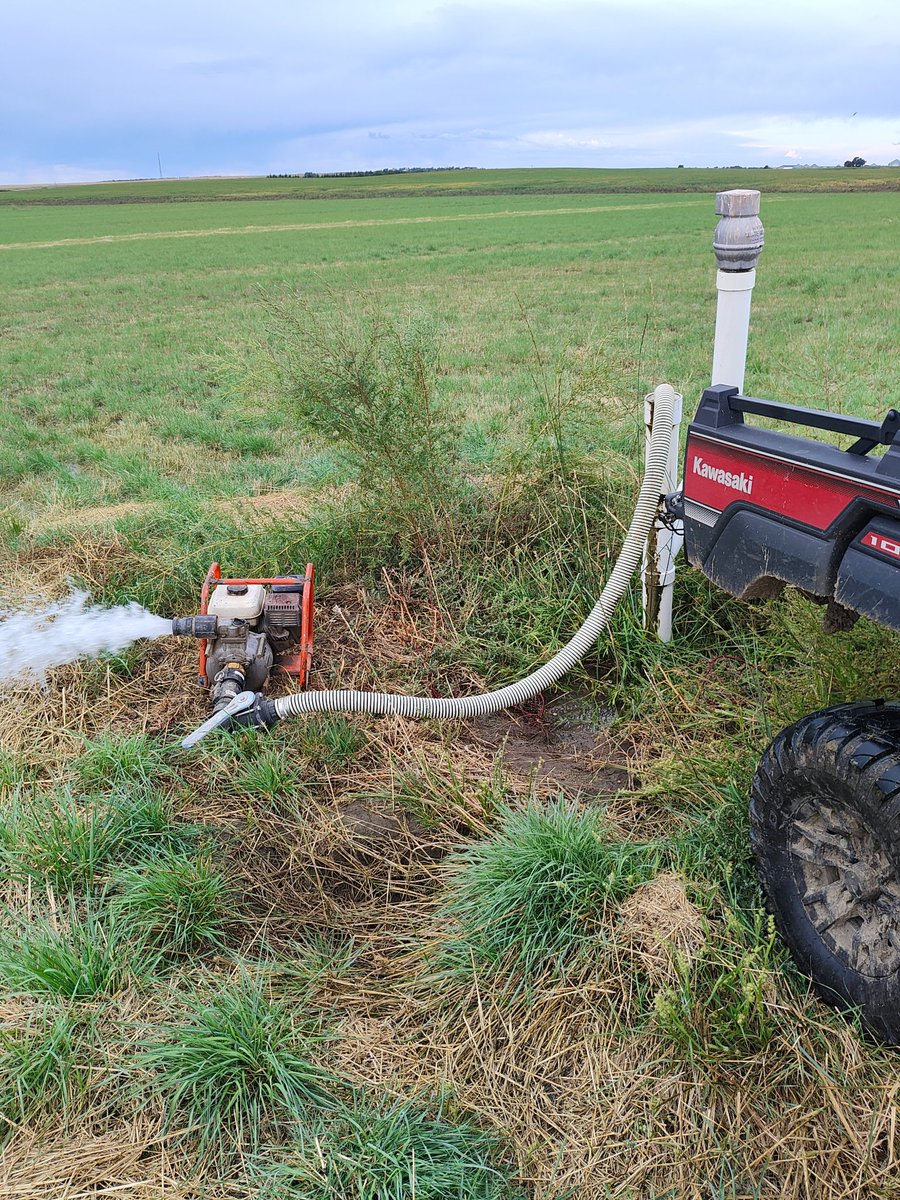 That's it, irrigation season is over