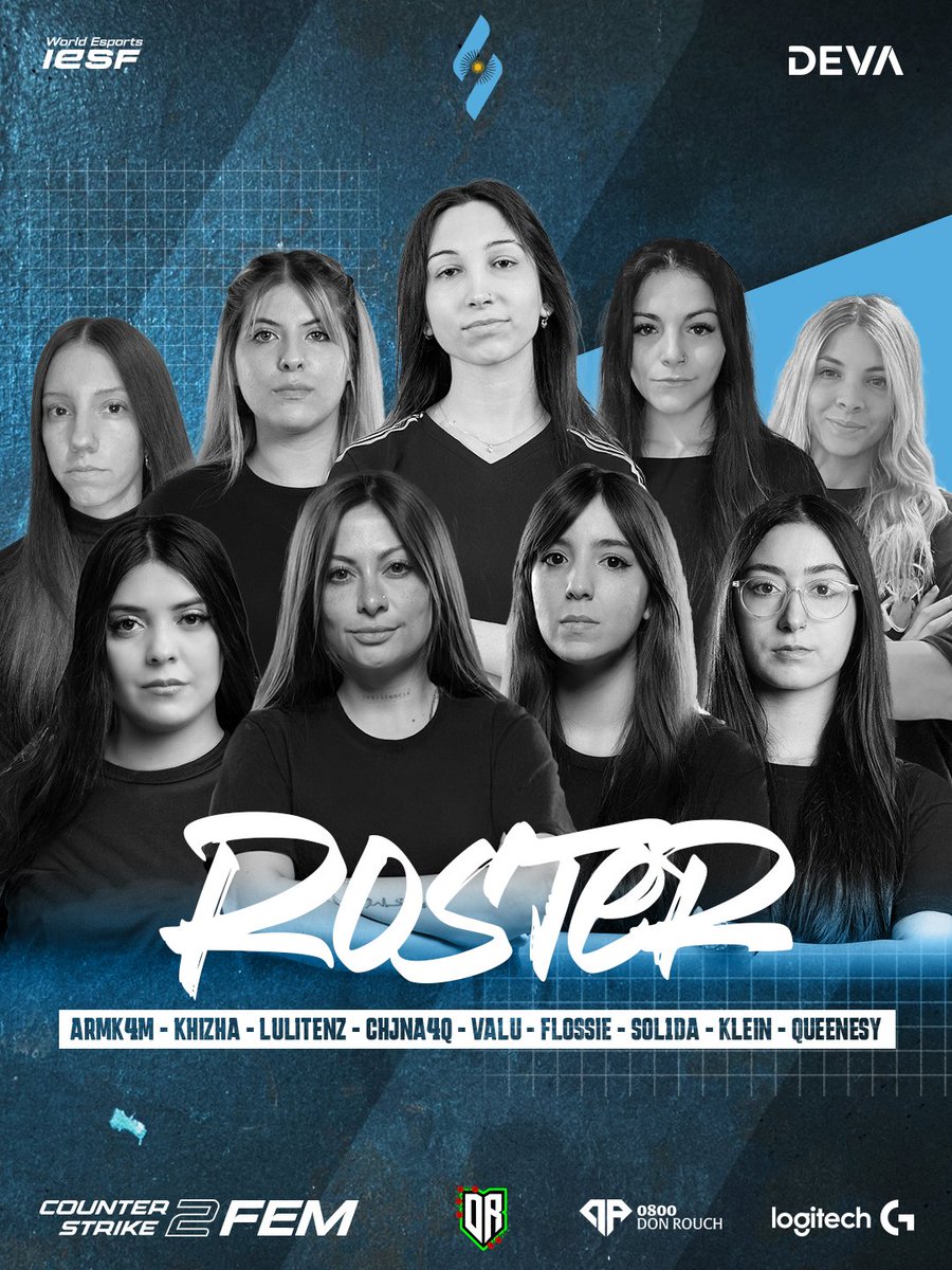 🇦🇷 Ellas son las que nos van a representar

El equipo femenino de <a href="/GoDustyRoots/">Dusty Roots</a> fue convocado para representar a la Selección Argentina en la América Qualy del Mundial de CS2 de <a href="/iesf_official/">IESF</a> WEC 2025.

Estas son las jugadoras que se calzan la celeste y blanca:

🔫 <a href="/armk4m_/">Kami</a>
🔫