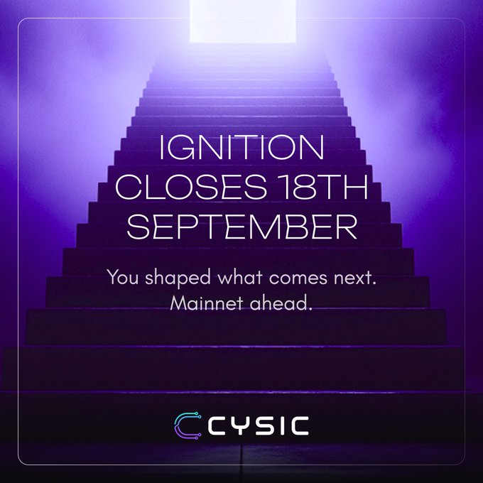 gmsor 

<a href="/cysic_xyz/">Cysic</a>

testnet is almost at the finish line just 2 days left What we’ve seen so far was only the warm up Millions of proofs, thousands of participants, and a community that keeps growing stronger.