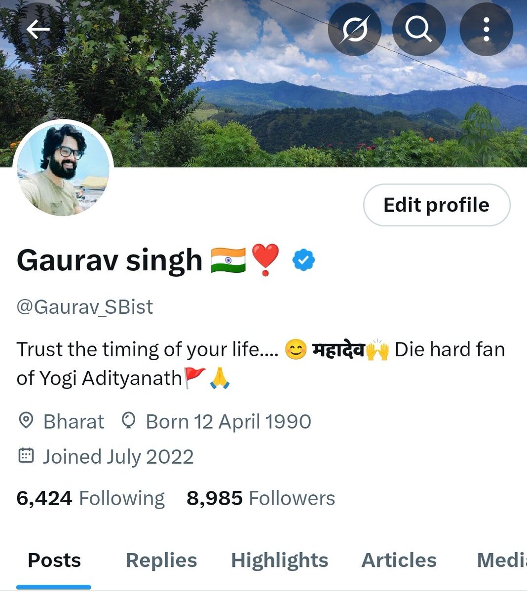Gs_Bishtldos's tweet photo. क्या आज 9k हो सकते हैं.?
#Follow_must 👉 @Gaurav_SBist https://t.co/NZMXWhkAqY
