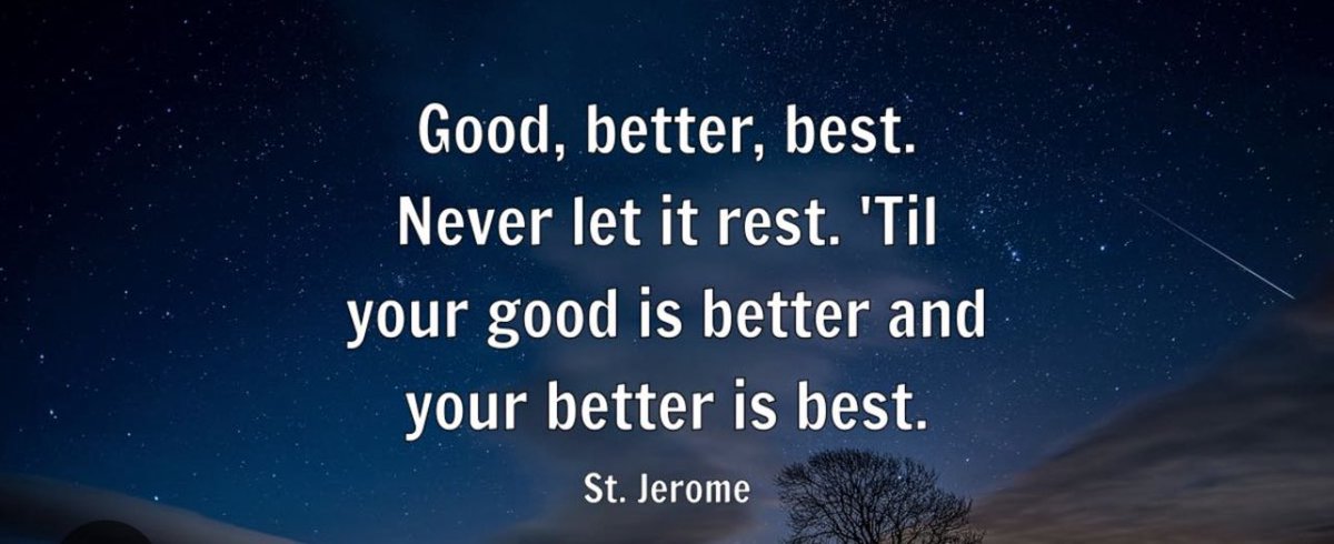 Champions are made in the off-season!
