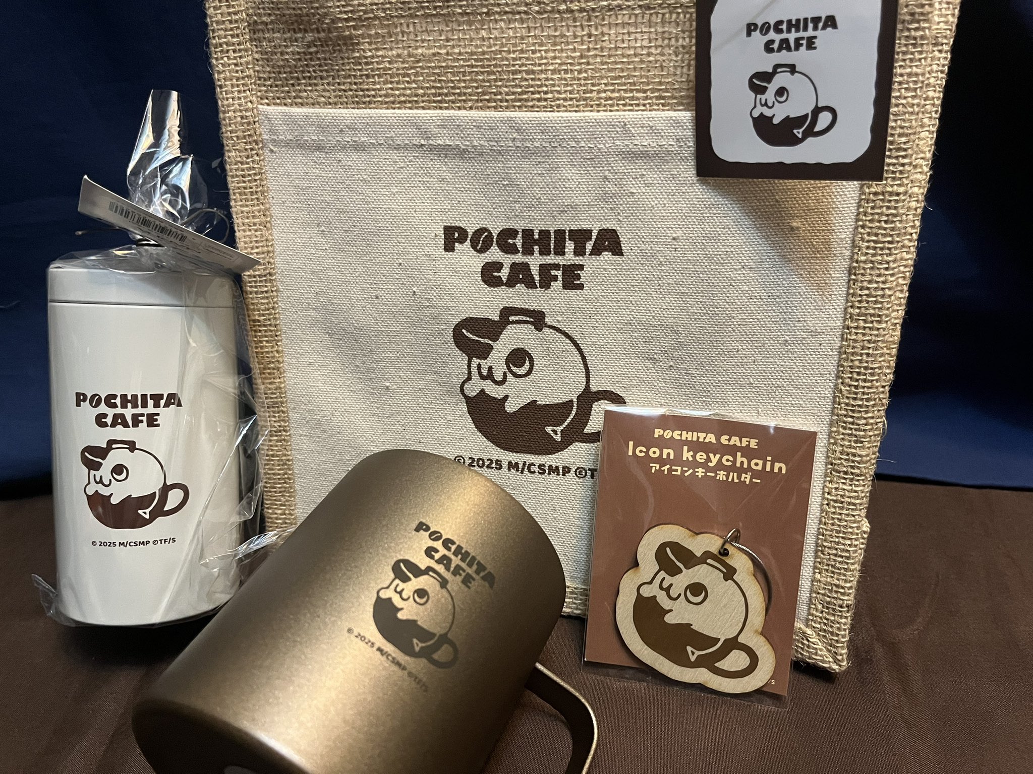 【ポチタカフェ】フルセット＋ぬい　渋谷TSUTAYA　チェンソーマン　限定 ポチタカフェ】グッズフルセット特典付 渋谷TSUTAYA チェンソーマン