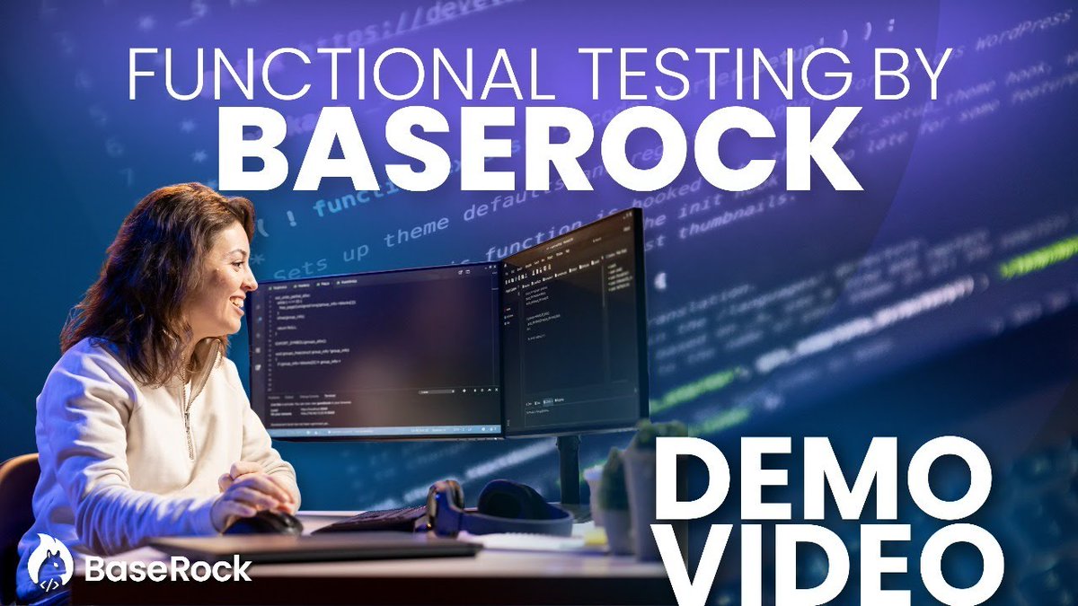 BaseRockAI's tweet image. Functional testing has never been this simple.
BaseRock&apos;s agentic QA learns from your repos, APIs, and telemetry → builds functional coverage that scales.

See BaseRock in action: hubs.li/Q03Jx0Ww0

#FunctionalTesting #BaseRock #agenticqa #agenticai #YouTube #Demo