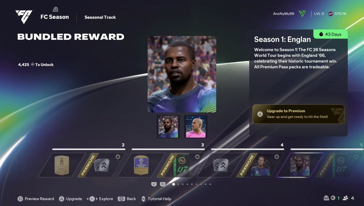 🚨|| تصميم السيزون باس من داخل FC26 🤩🔥