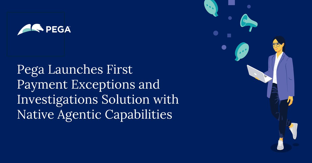 Pega Smart Investigate is here to revolutionize payment exceptions! 🚀 With agentic AI + proven workflows, financial institutions can resolve cases faster and cut costs. Say goodbye to delays and inefficiencies. Learn more: my.sociabble.com/eTJdAgrt1Tfi #AI #Automation