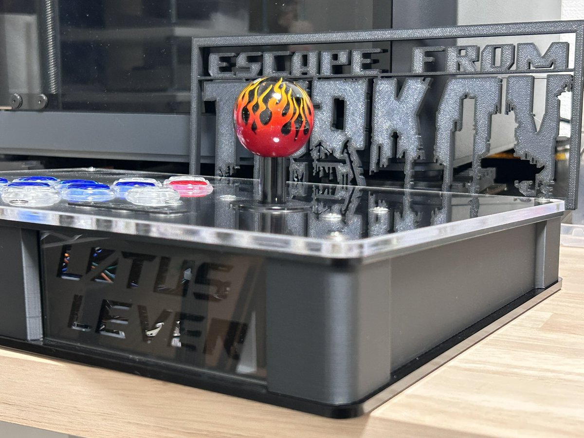 ぴくるす工房 レバーレスLotus clear flash tap 新品 P-3 Controller@アケコン工房 (@p3_con) / X