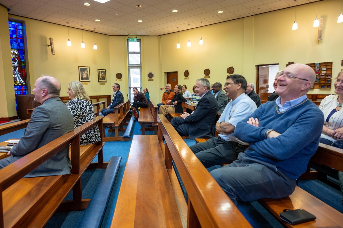 hospital_kerry's tweet photo. 🌟 A huge thank you to everyone who joined us at #UHK on Friday to celebrate our commitment to Clinical Pastoral Education💙

A mass was held in the hospital chapel, with an addresses by Minister @NormaFoleyTD1  and Deputy @MHealyRae, and the unveiling of a commemorative plaque https://t.co/E1KR6cPOhD