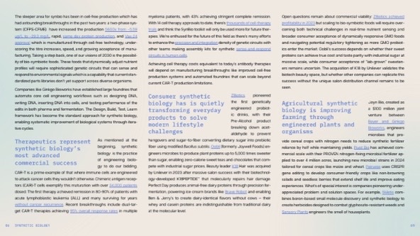 shelbynewsad's tweet image. Many have tried, few have succeeded..... in SynBio. 

Fun to work with an incredible squad @decodingbio to write about the past, present and future of SynBio. 

Check out the full bio report in the link below 🧬

Thanks to @pablolubroth @ZahraKhwaja for organizing!
